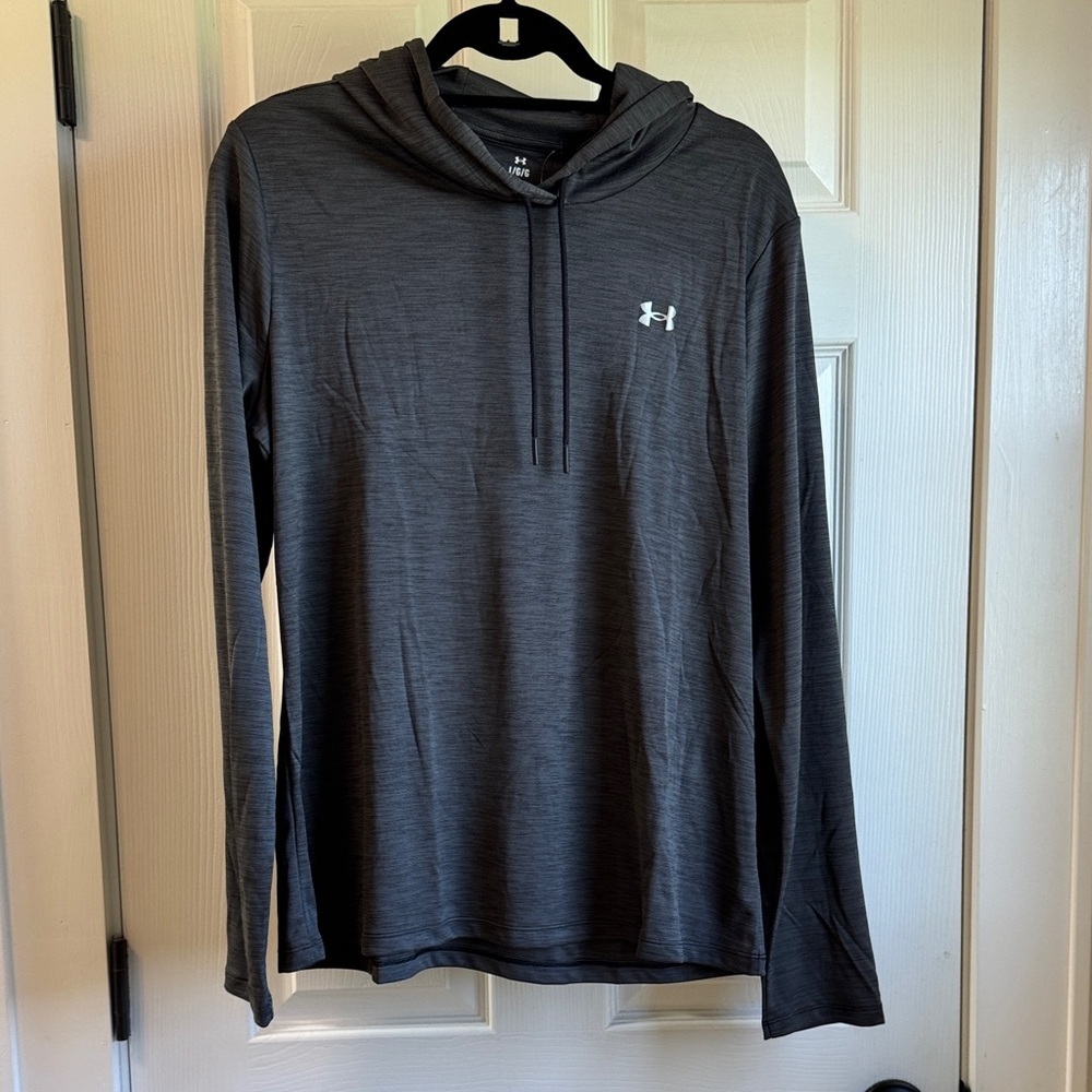 Under Armour Women’s Dark Charcoal Velocity Hoodie